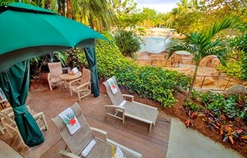 Reserve a cabana at Discovery Cove Orlando