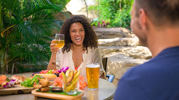 All meals included during a visit to Discovery Cove Orlando