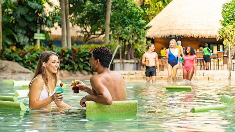 Relax at Serenity Bay during your visit to Discovery Cove Orlando