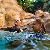Swim around Wind-Away River at Discovery Cove