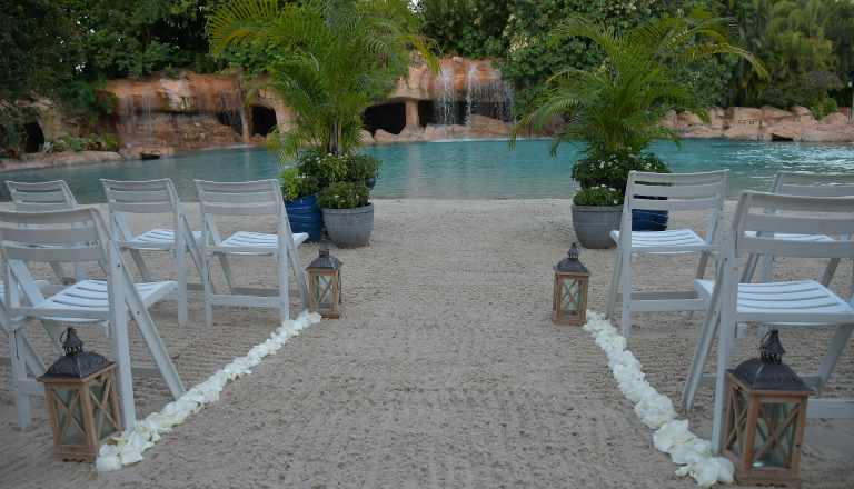 Discovery Cove Orlando Wedding