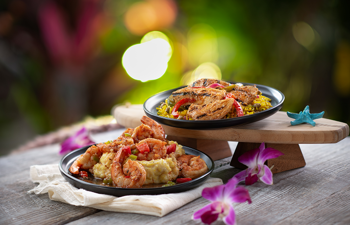 food from Discovery Cove