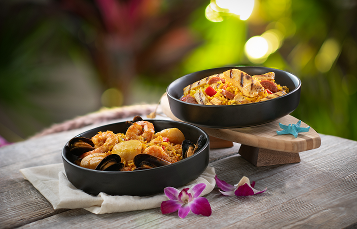 food from Discovery Cove