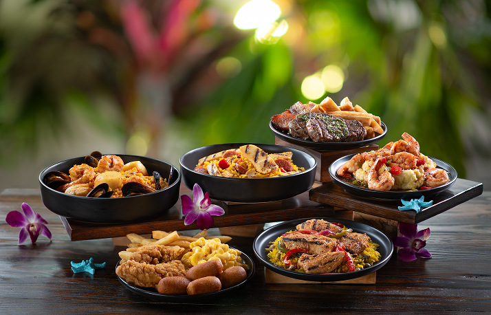 food from Discovery Cove