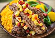 Chicken platter available at Discovery Cove Orlando