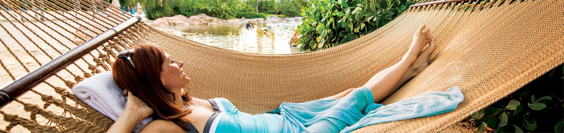 Enjoy hours of relaxation at Discovery Cove.