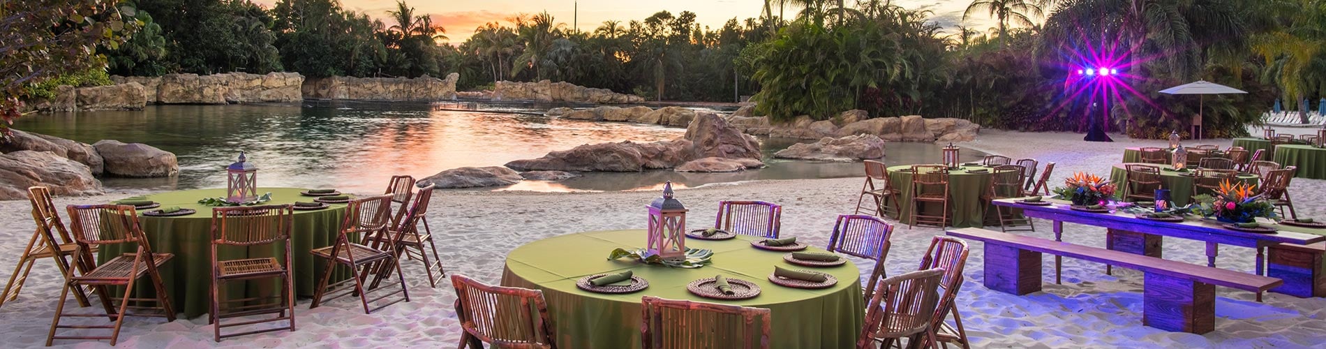 Group events at Discovery Cove