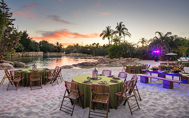 Beach Event at Discovery Cove Orlando