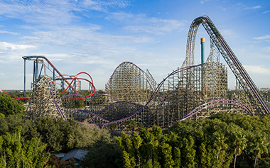 Iron Gwazi at Busch Gardens Tampa Bay