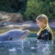 Swim with a dolphin at Discovery Cove Orlando