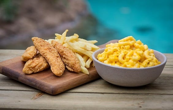 Chicken Tenders and Mac and Cheese
