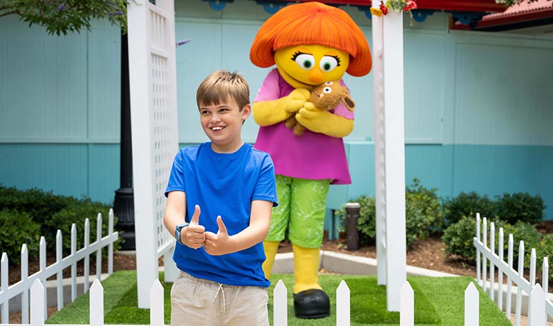 Julia Meet and Greet at SeaWorld Orlando