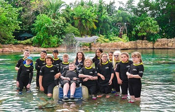 Discovery Cove Orlando Welcomes Dreamflight Passengers